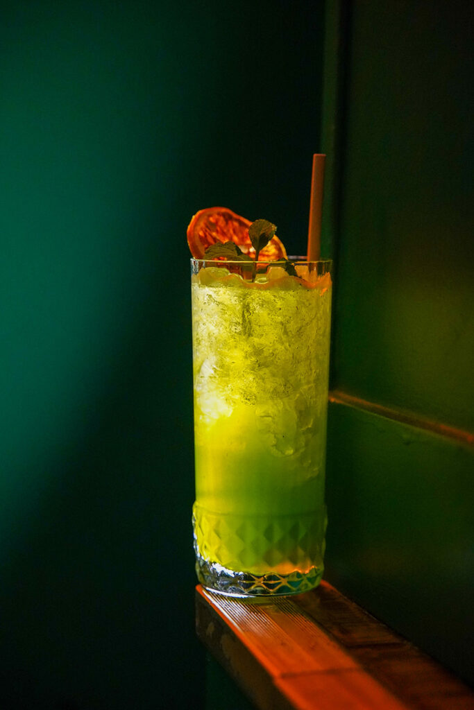 Cocktail frais à Movida Nice
